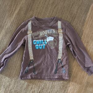 OshKosh B'gosh Brown 'Chill Out' Long Sleeve Tee for Kids